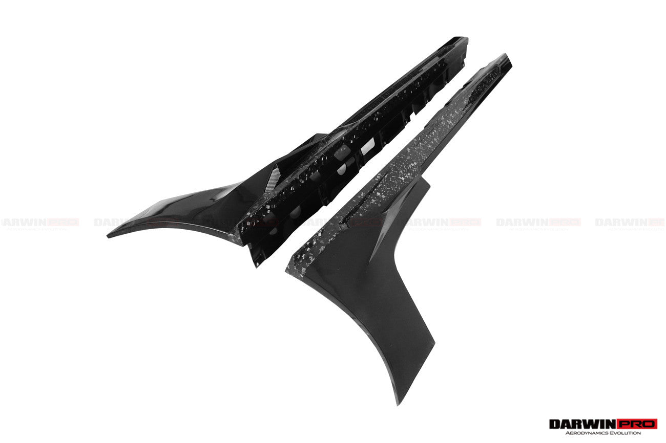 2016 - 2018 Audi R8 Coupe/Spyder iMPII Carbon Fiber Side Skirts Add on